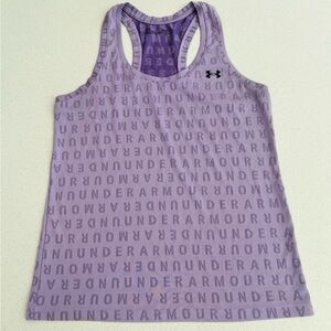 Under Armour Lavender Logo Racerback Tank